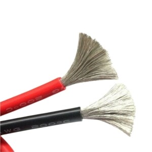 10 AWG Silikon Kablo (Kırmızı)