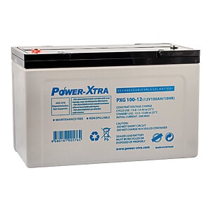 Power-Xtra PXG100-12 - 12V 100 Ah Bakımsız Jel Akü