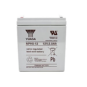 Yuasa NPH5-12 12V 5Ah Bakımsız Kuru Akü