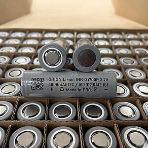 Orion Li-ion INR-21700P 3.7V 4000mAh 12C - 48A